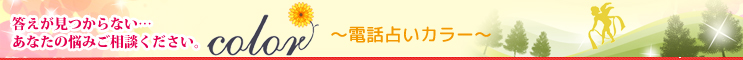 電話占いカラー