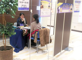 埼玉県川口駅前の商業施設の占いイベント占い師派遣致しました