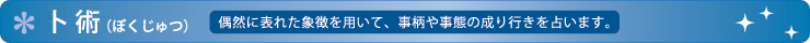 卜術